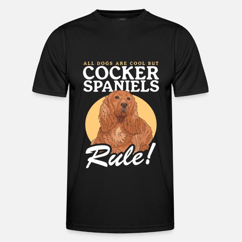 Cocker Spaniel Cocker Spaniel Gifts - Men's Functional T-Shirt - black