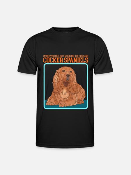 Cocker Spaniel Cocker Spaniel Gifts - Men's Functional T-Shirt - black