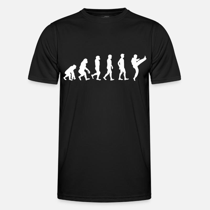 Evolution Karate - Men's Functional T-Shirt - black