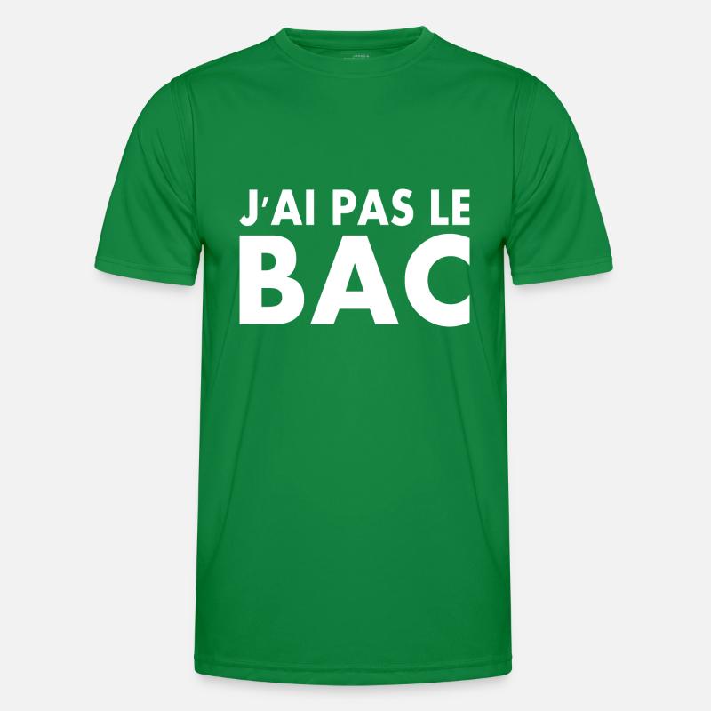 j'ai pas le bac T-shirt sport Homme