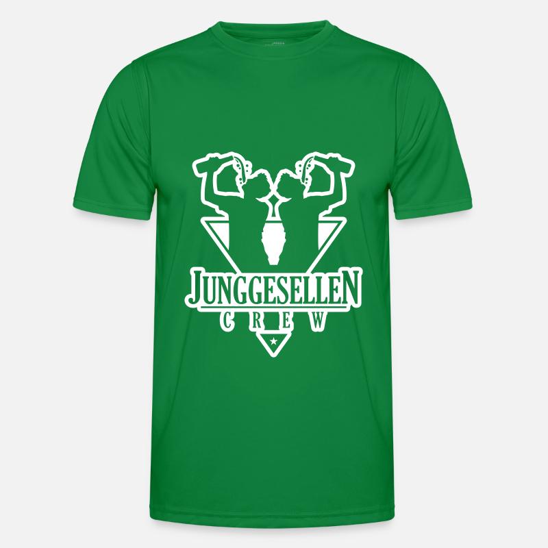 Junggesellen Crew Jga Drinking Männer Funktions-T-Shirt
