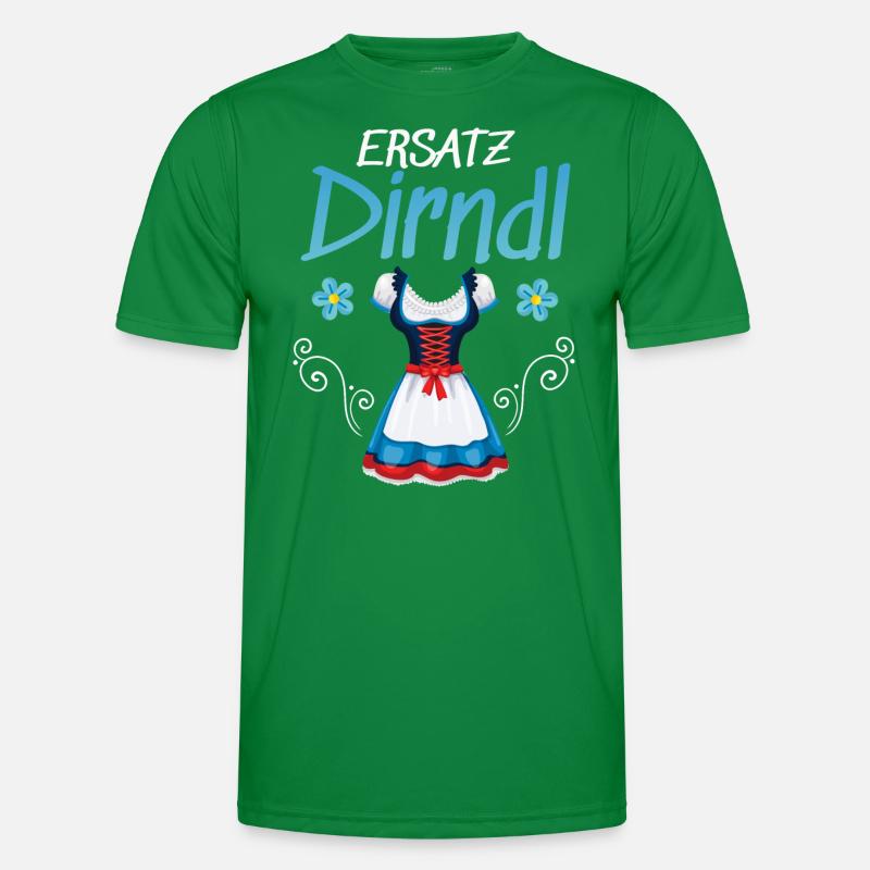 Dirndl Ersatz Männer Funktions-T-Shirt