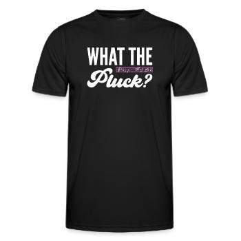 Was Zum Teufel?! Harfenist. Harfenspieler - Männer Funktions-T-Shirt - Schwarz - Vorne - AI Model Male 178 dark (178cm)