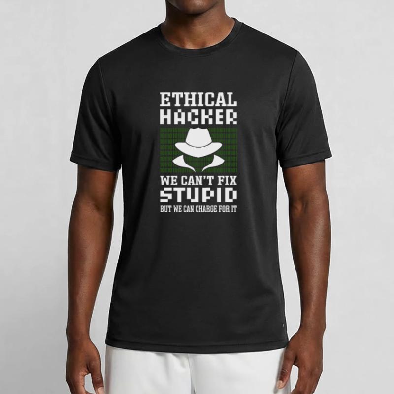 Ethical hacker. White Hat Hacker. Men's Functional T-Shirt