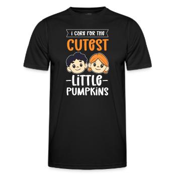 I of the cutest little ones - Men's Functional T-Shirt - black - Front - AI Model Male 178 dark (178cm)