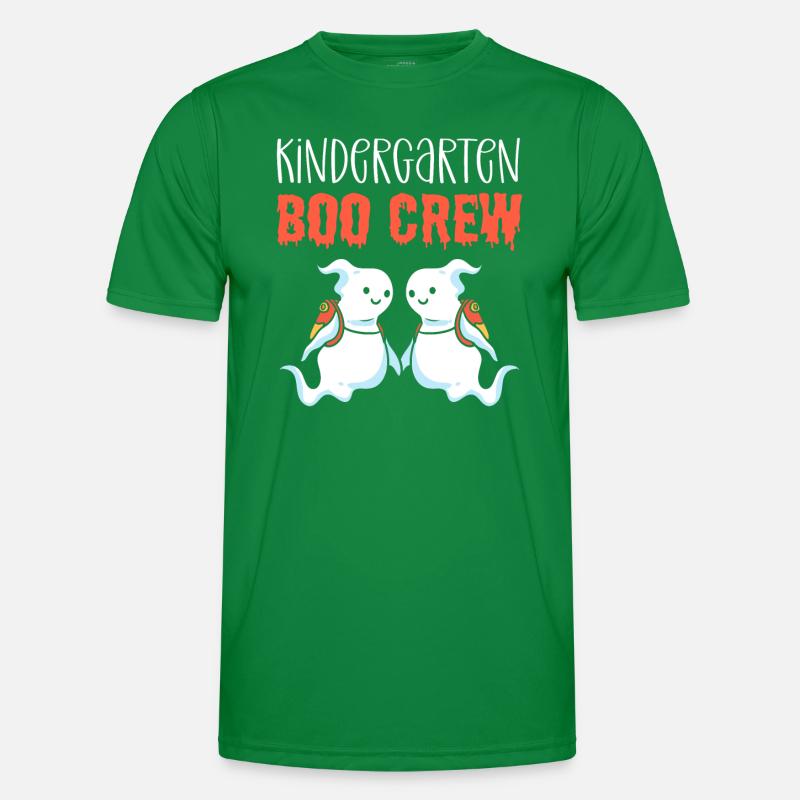 Kindergarten Boo Crew. Kindergartner Men's Functional T-Shirt