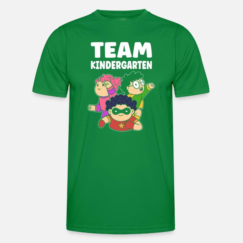 Team Kindergarten. Kindergartner Men's Functional T-Shirt