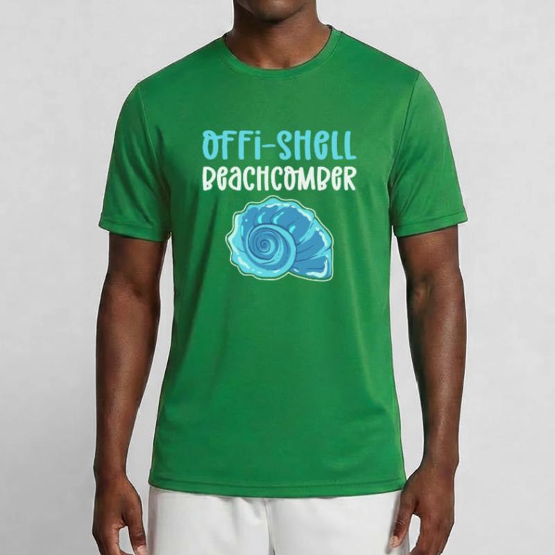 Offi-Shell Beachcomber. Shell pen Men's Functional T-Shirt