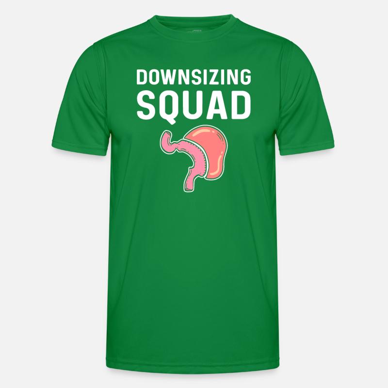 Ärmelchirurgie. Downsizing Squad Bypass Männer Funktions-T-Shirt