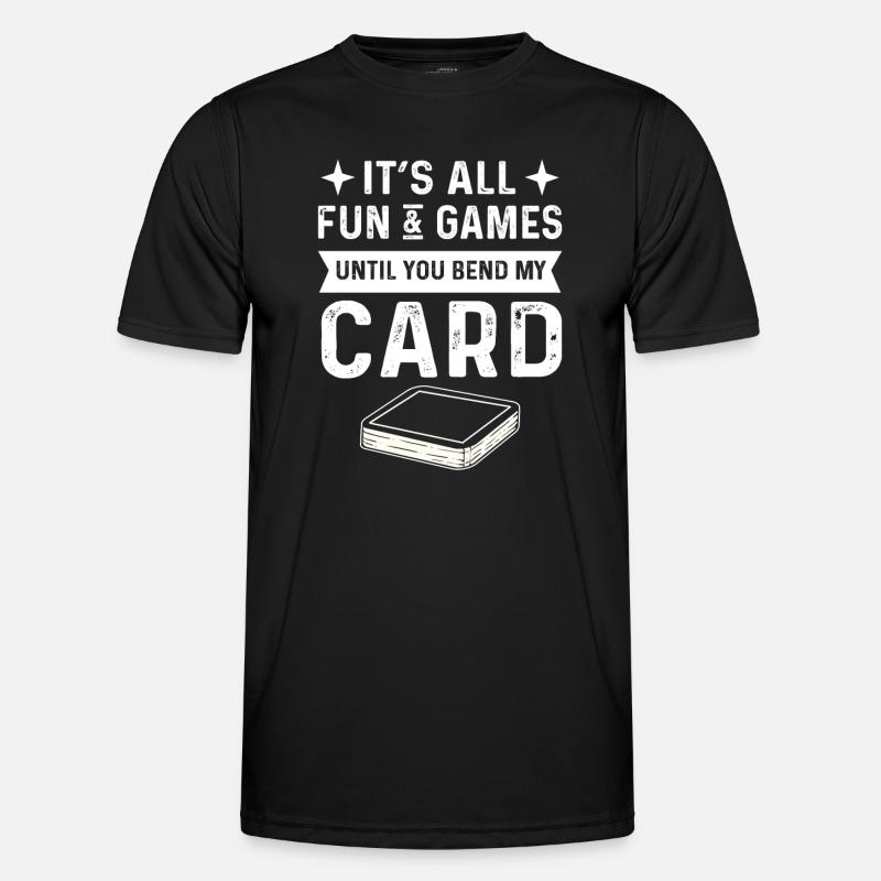 It's all fun - Men's Functional T-Shirt - black
