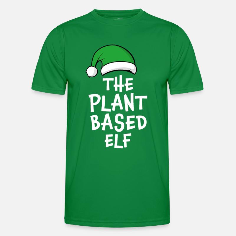 The Plant Based Elf Men's Functional T-Shirt