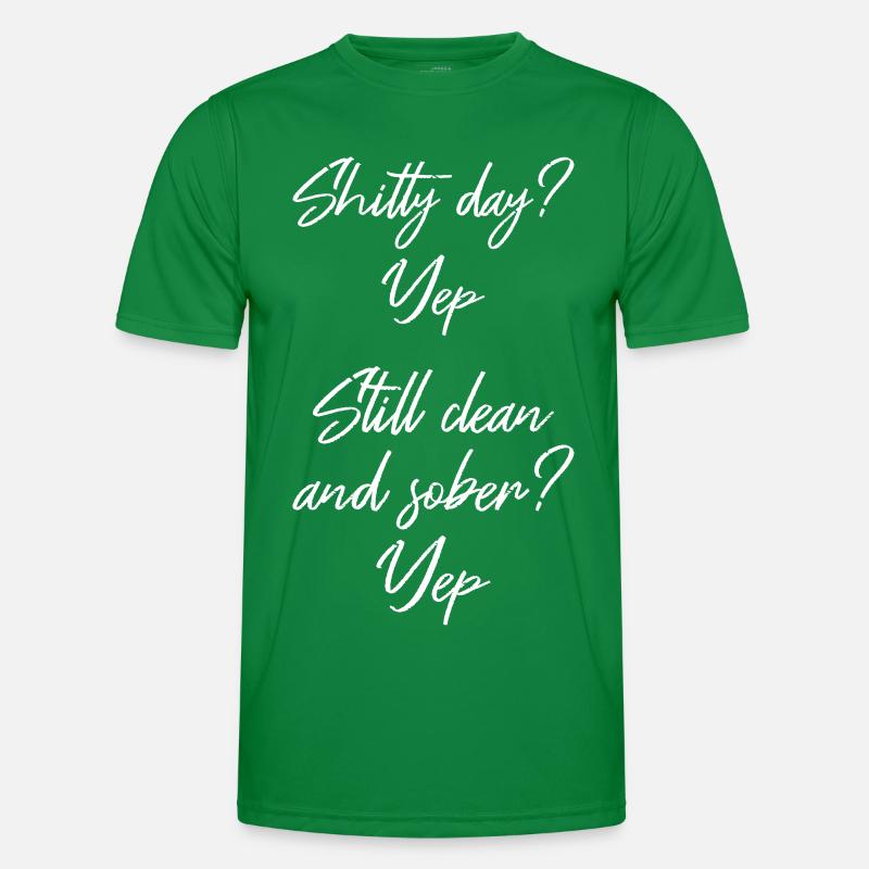 Still Sober II - NA AA 12 Step Recovery Sobriety Men's Functional T-Shirt