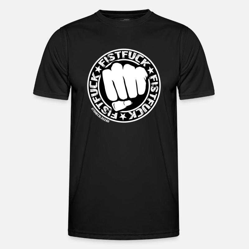 Fick Faust - Männer Funktions-T-Shirt - Schwarz