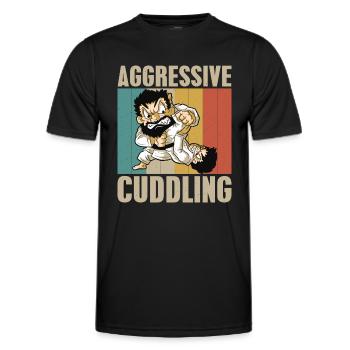 Gaga Ball Dodgeball Joueur de Gagaball Gaga Ball - T-shirt sport Homme - noir - Devant - AI Model Male 178 dark (178cm)
