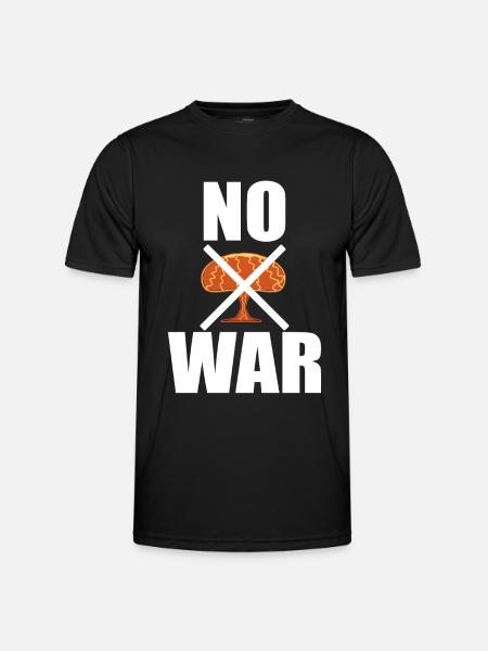 Non n’était pas une guerre - T-shirt sport Homme - noir