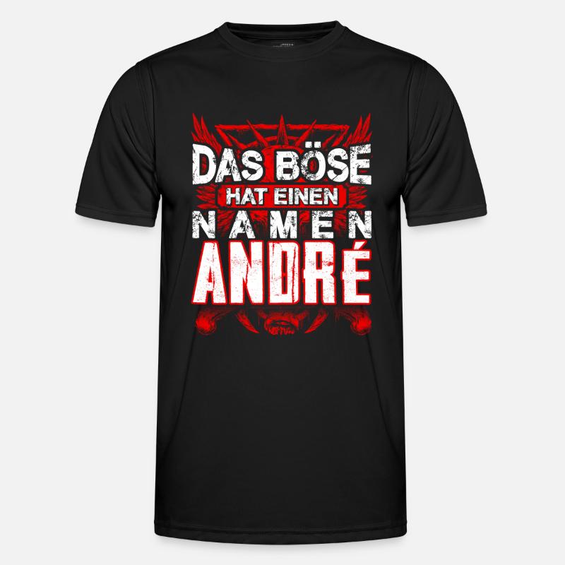 ANDRÉ - Name Männer Funktions-T-Shirt
