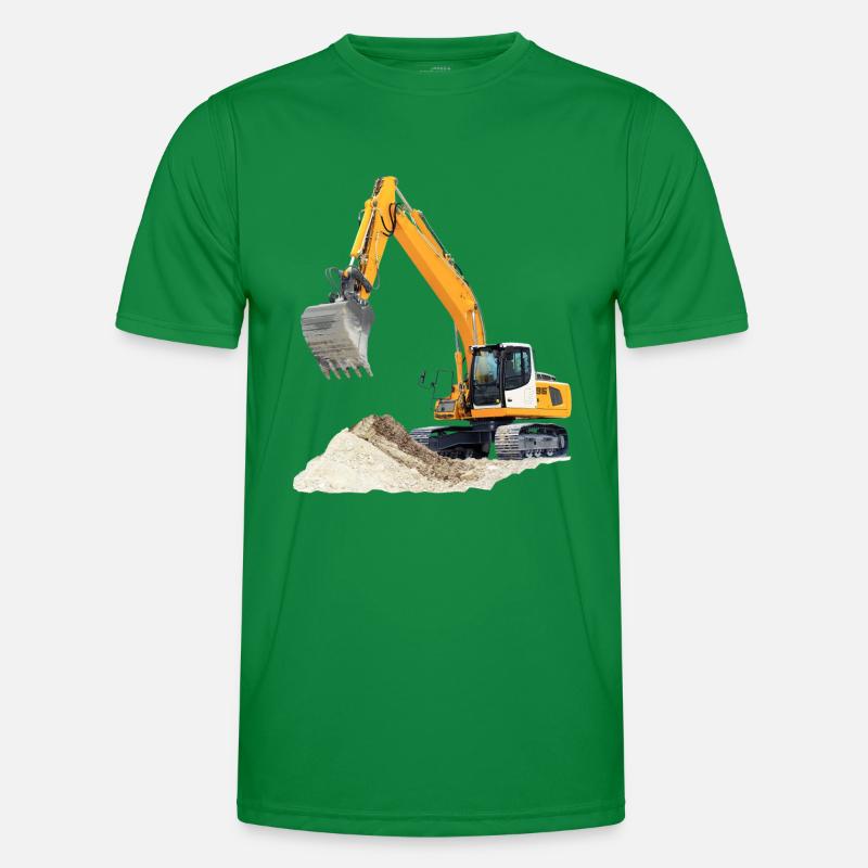 Bagger Männer Funktions-T-Shirt