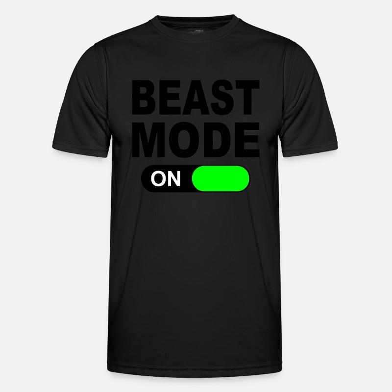 BEAST MODE ON Men's Functional T-Shirt