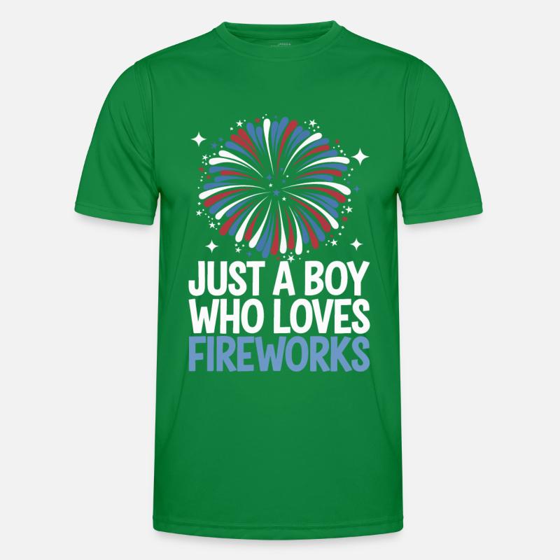 Pyrotechnics Fireworks Pyrotechnics Men's Functional T-Shirt