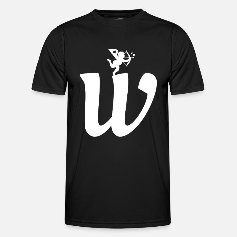 W - Männer Funktions-T-Shirt - Schwarz