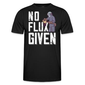 Welder outfit for welders - Men's Functional T-Shirt - black - Front - AI Model Male 178 dark (178cm)