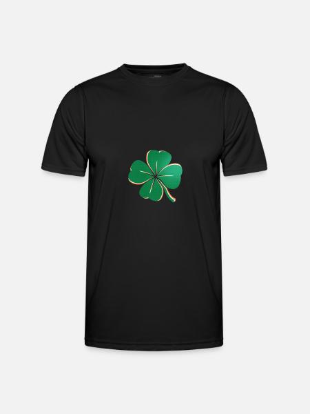 Trèfle - T-shirt sport Homme - noir