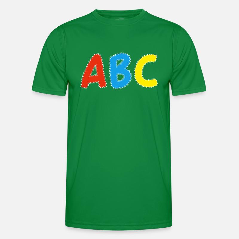 ABC- Schulstart, Schukind Männer Funktions-T-Shirt