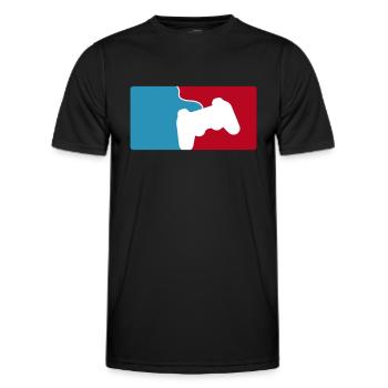 ESPORT - Men's Functional T-Shirt - black - Front - AI Model Male 178 dark (178cm)