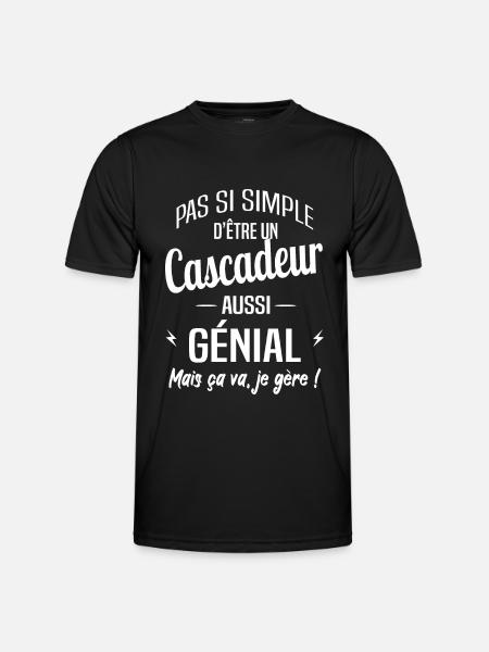 Cascadeur - T-shirt sport Homme - noir