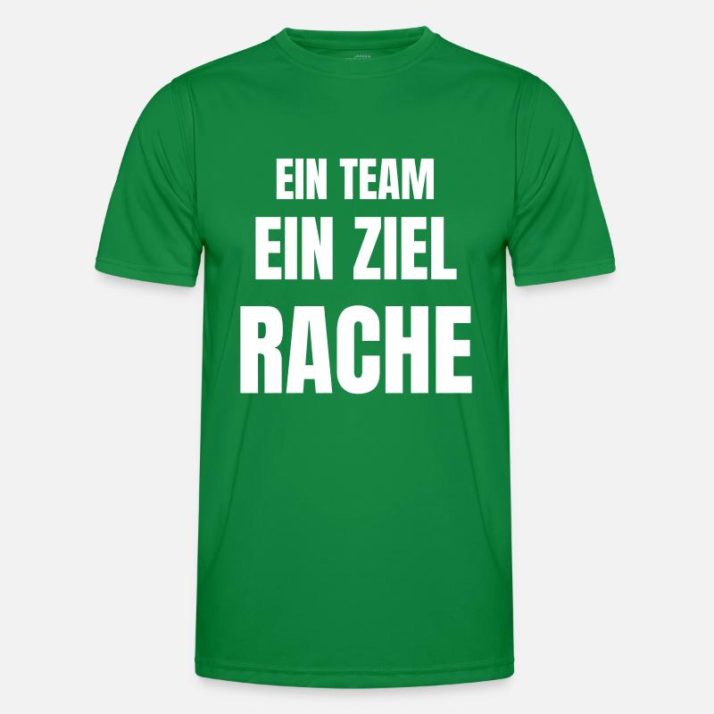 Ein Team, ein Ziel, Rache! Männer Funktions-T-Shirt