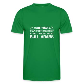Bull Arab - Men's Functional T-Shirt - kelly green - Front - AI Model Male 178 dark (178cm)