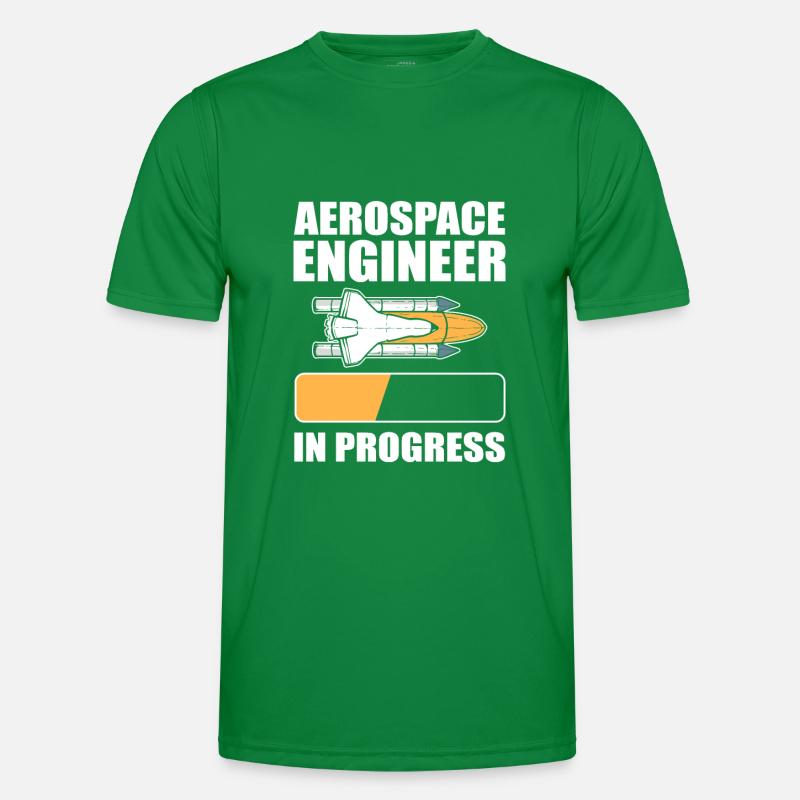 Ingénieur aérospatial In Progress T-shirt sport Homme
