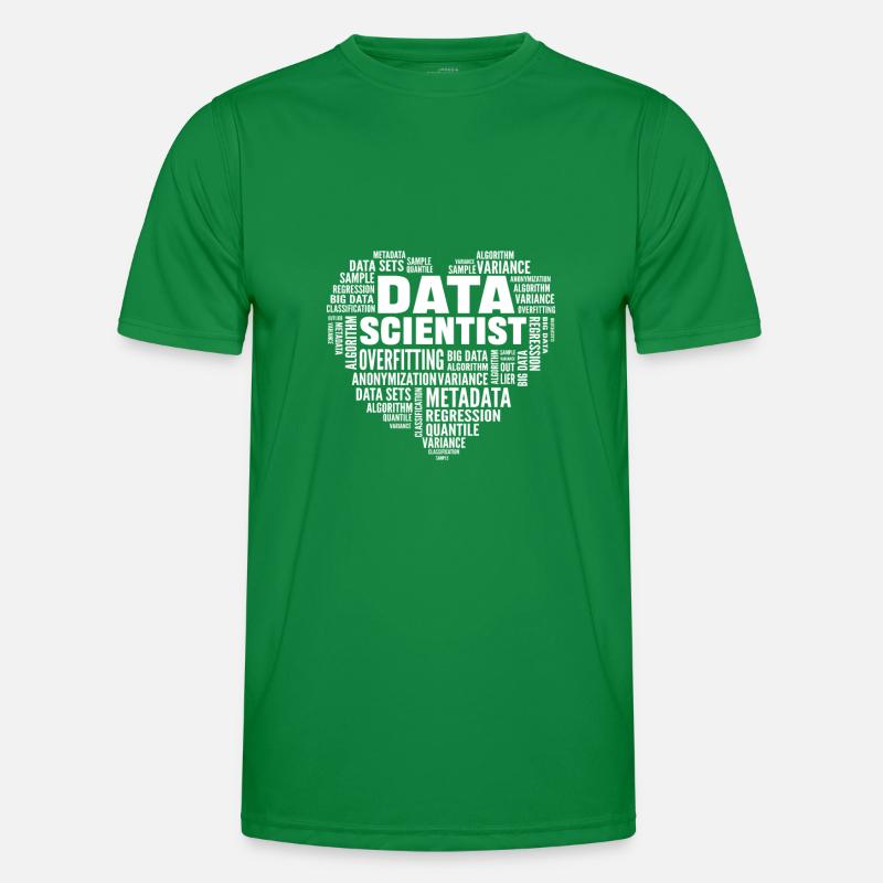 Science des données. Analyse de Big Data. Pour T-shirt sport Homme