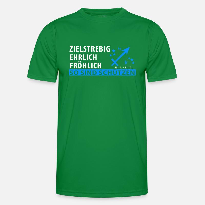 Sternzeichen Schütze - Eigenschaften Männer Funktions-T-Shirt