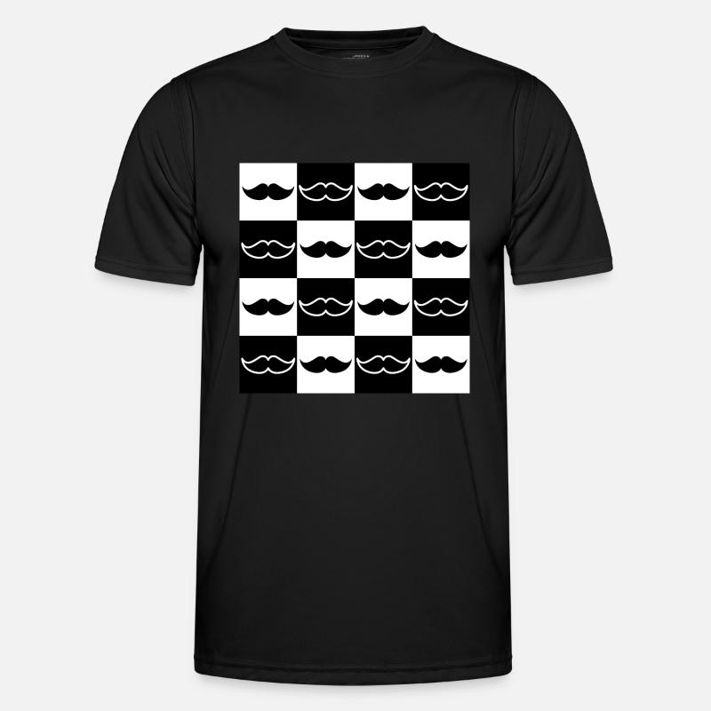 Checkerboard For Dads For Best Dad Men's Functional T-Shirt
