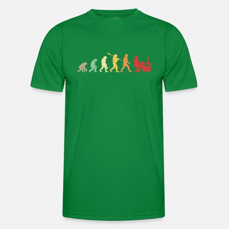 Darwin Evolution for Geeks 💻 Men's Functional T-Shirt