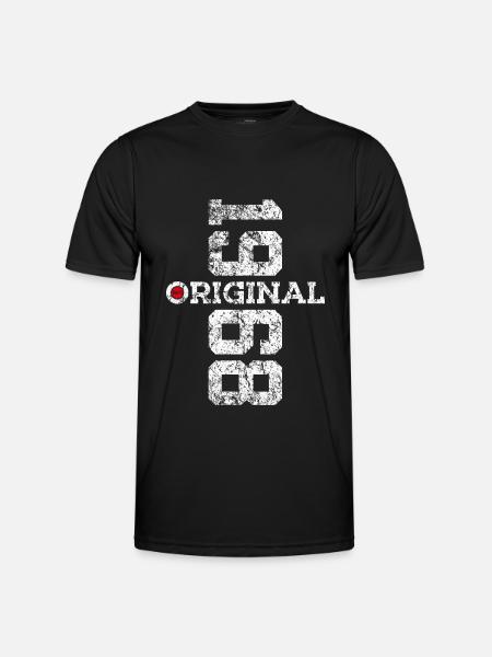 58TH BIRTHDAY ORIGINAL 1968 - Men's Functional T-Shirt - black