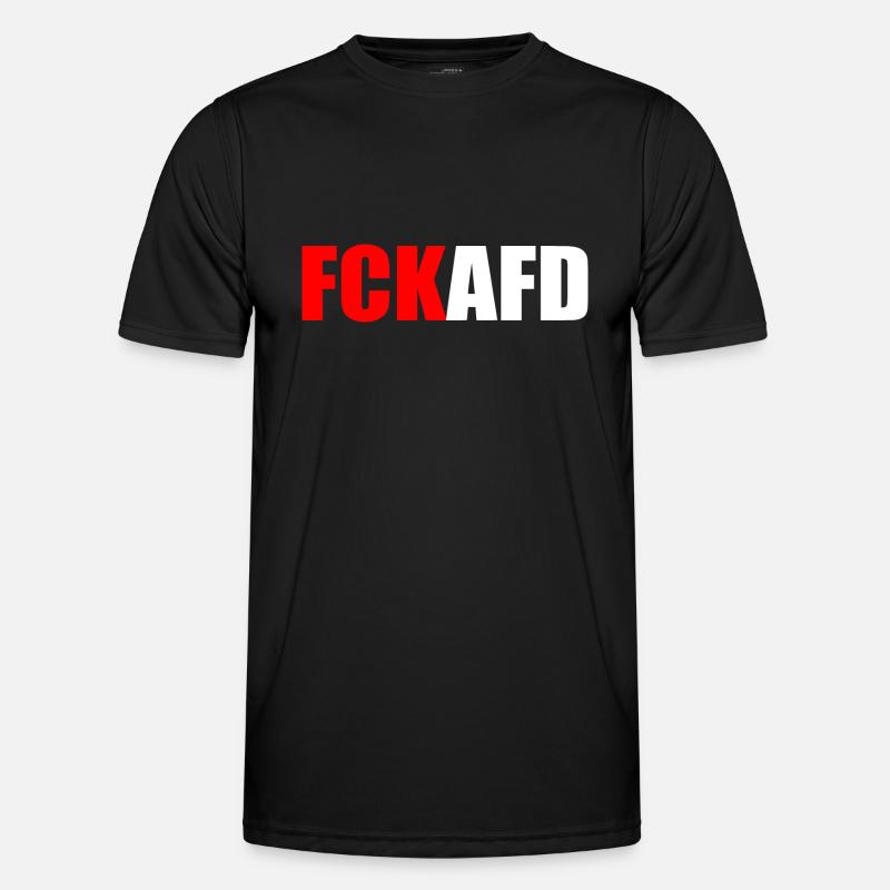 Fck afd Männer Funktions-T-Shirt