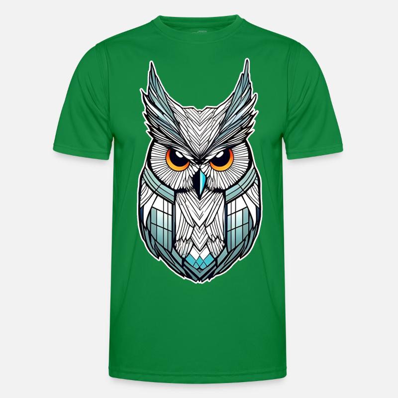 Cool Owl Icon Men's Functional T-Shirt