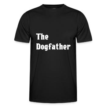 Le Dogfather - T-shirt sport Homme - noir - Devant - AI Model Male 178 dark (178cm)