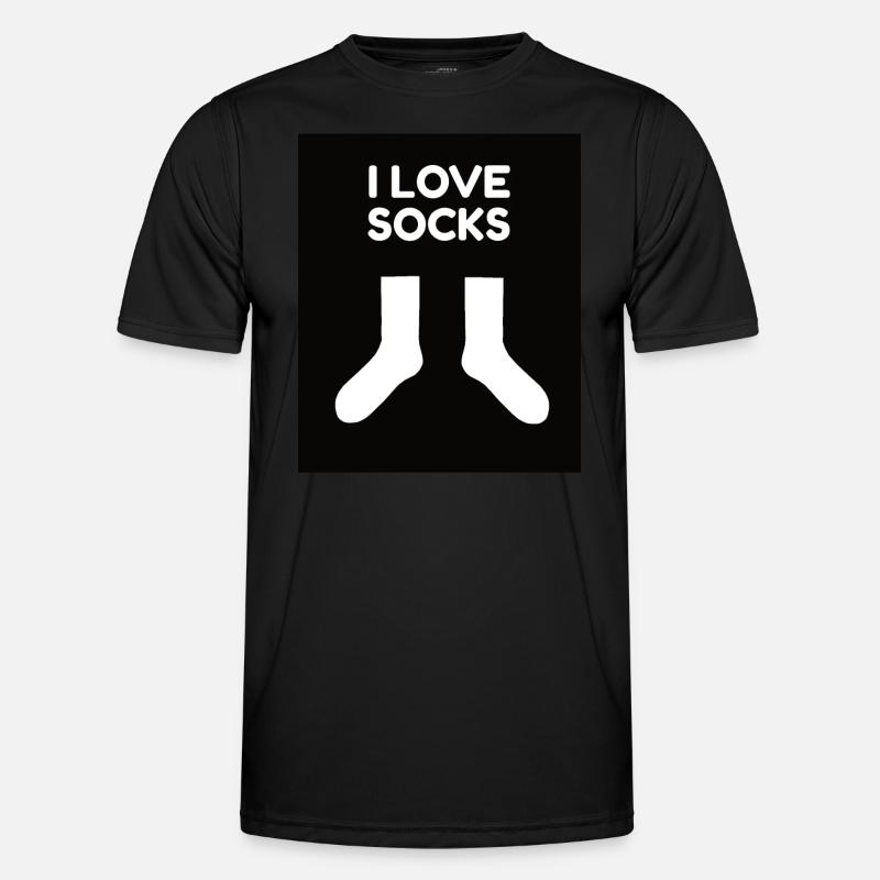 I love Socks Men's Functional T-Shirt