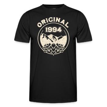 1994 BC Original - 1994 Cadeau d’anniversaire - T-shirt sport Homme - noir - Devant - AI Model Male 178 dark (178cm)