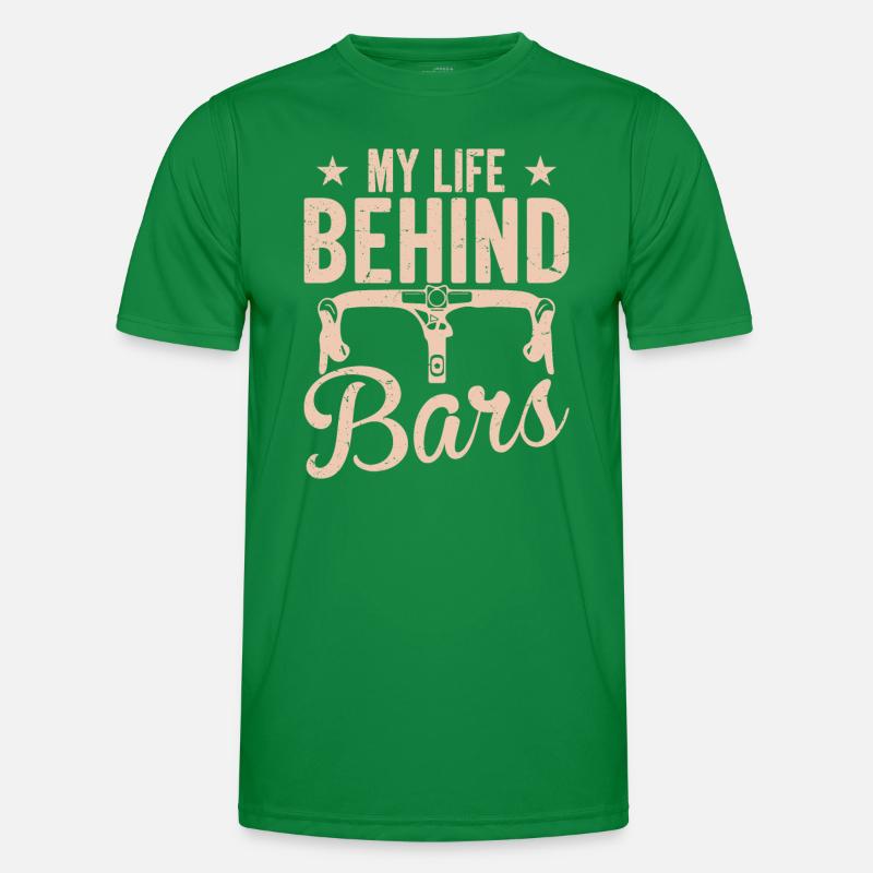 Mein Leben Hinter Gittern Männer Funktions-T-Shirt