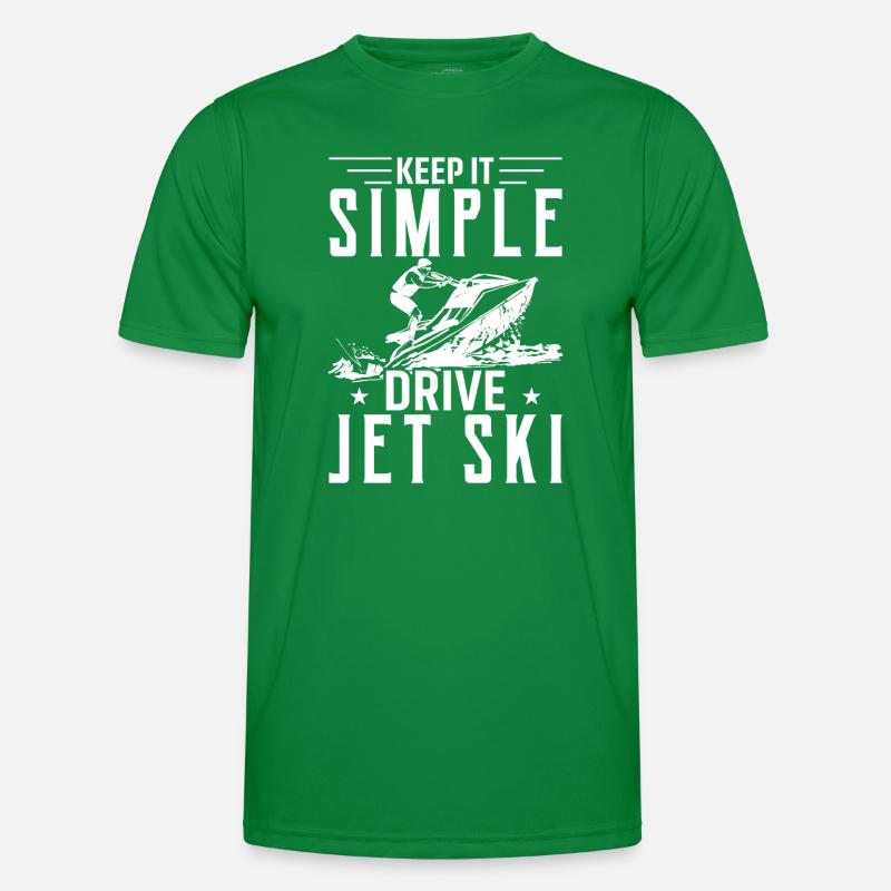 Keep it easy to ride a jet ski Men's Functional T-Shirt