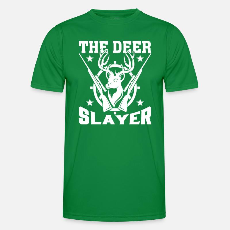Der Hirsch -Töter Männer Funktions-T-Shirt