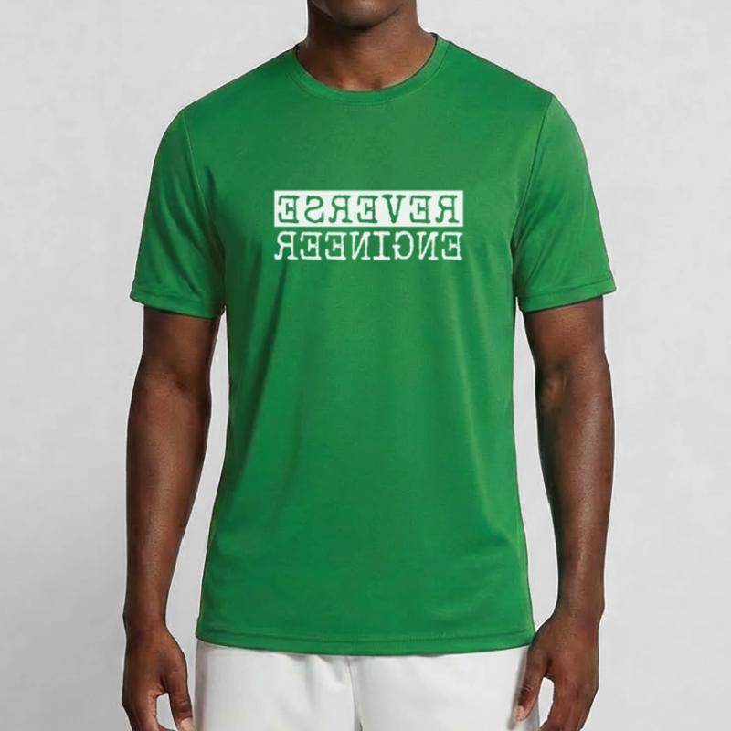Reverse Engineer Softwareingenieur Developer Männer Funktions-T-Shirt