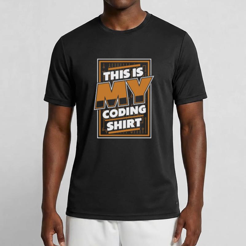 This Is My Coding Clothing Developer Coder Men's Functional T-Shirt