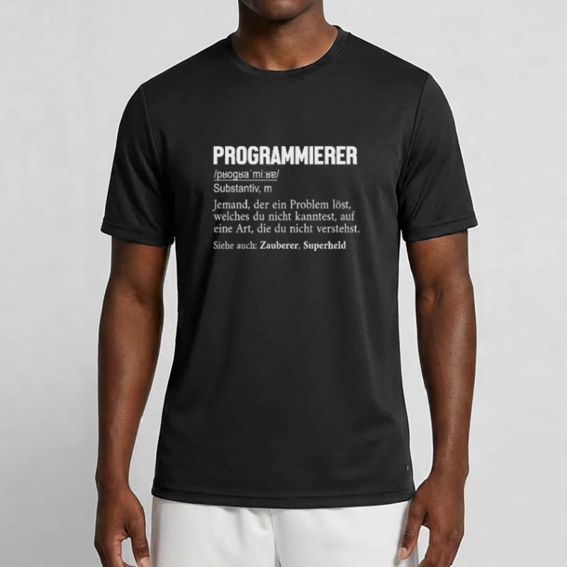 Programmeur Définition Codeur développeur T-shirt sport Homme