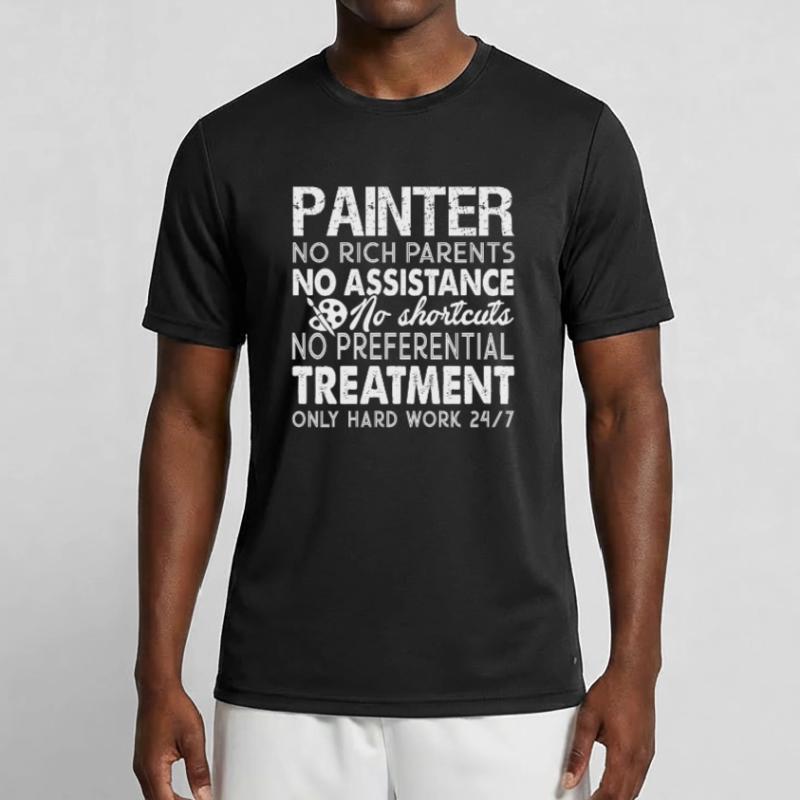 Painter Painter Hard Work Men's Functional T-Shirt