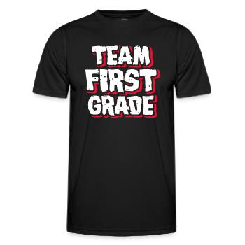 1st Grade Teacher Team 1st Grade - Men's Functional T-Shirt - black - Front - AI Model Male 178 dark (178cm)